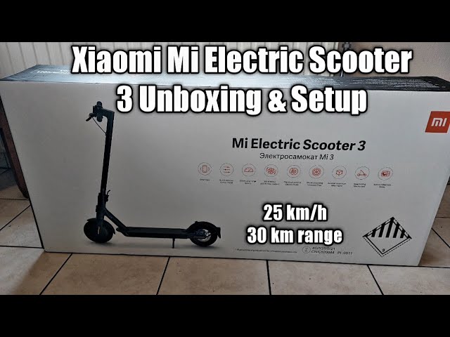 Patinete eléctrico Xiaomi Mi electric scooter 3 Gray