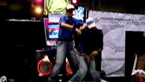 DDR@NYC freestyle - Sketch and Vyzor - Mr. T - Take me Higher 1st