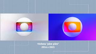 Comparação Vinhetas Do Plim Plim 2016 X 2021 - Tv Globo