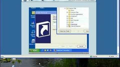 Windows XP- Creating Shortcuts and Folders