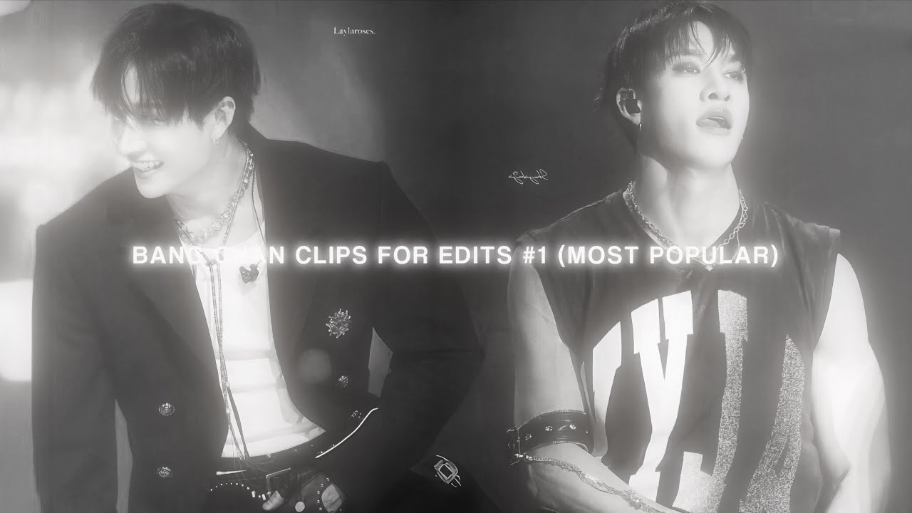 BANG CHAN CLIPS FOR EDITS #1 (MOST POPULAR)