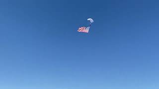 Parachuters Nebraska Husker Football 10/29/22 vs Illinois #huskers #nebraska #gbr #football
