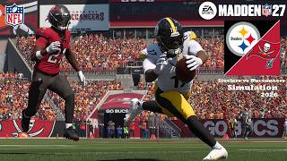 Madden 27 Pittsburgh Steelers vs Tampa Bay Buccaneers Simulation (Updated Rosters) 2026 Game Play