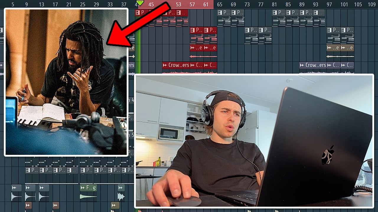 Making a J Cole Storytelling Type Beat | FL Studio Cookup