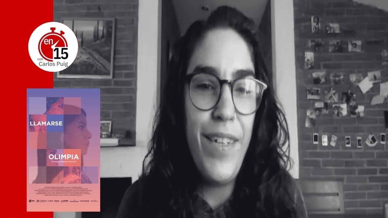 Indira Cato, autora de "Llamarse Olimpia" | En 15