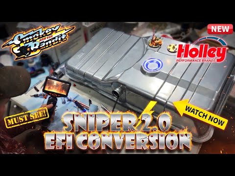 Bandit TransAM Build Ep.24 Holley Sniper EFI Fuel Tank Install