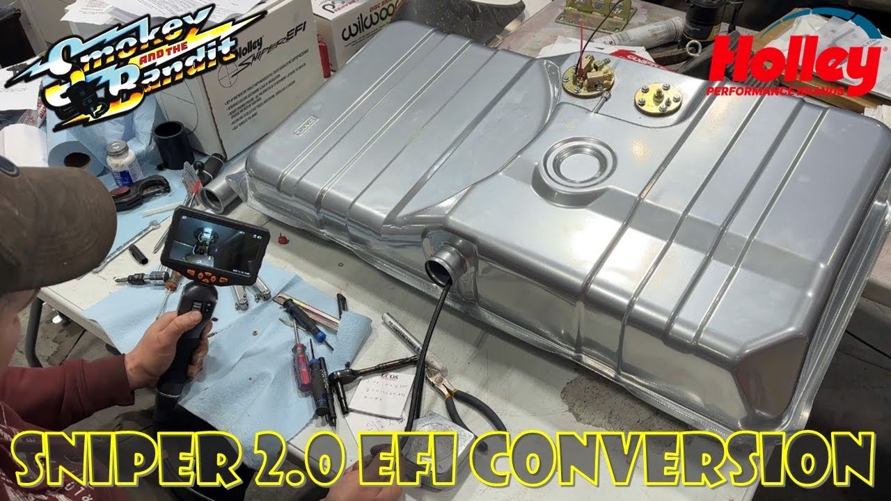 Bandit TransAM Build Ep.24 Holley Sniper EFI Fuel Tank Install