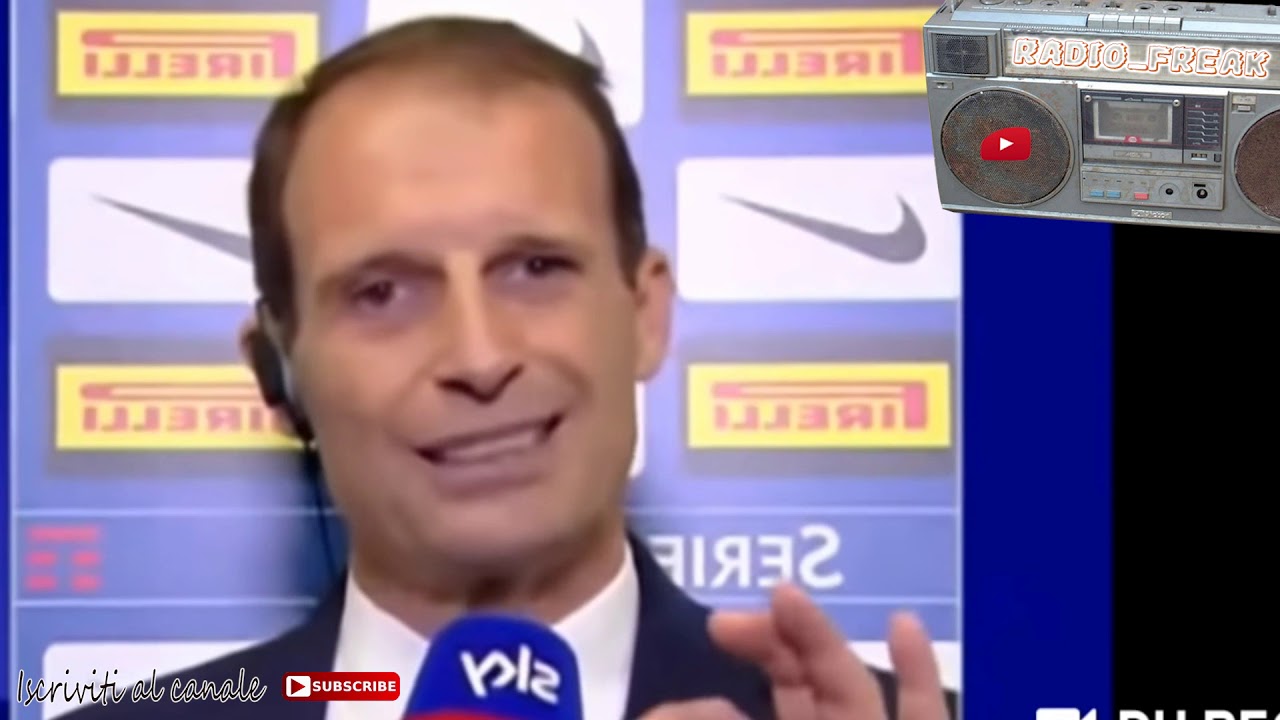 ALLEGRI Vs. ADANI (Inter-Juventus 1-1) - La lite furibonda