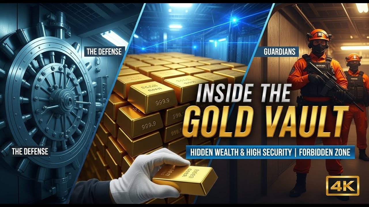 Inside a High-Security Gold Vault: The World's Hidden Wealth | Documentary (4K)