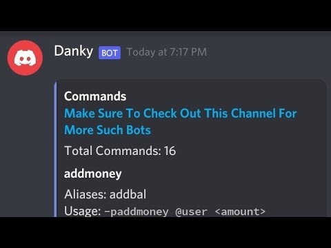 How to make a discord economy bot No coding required!