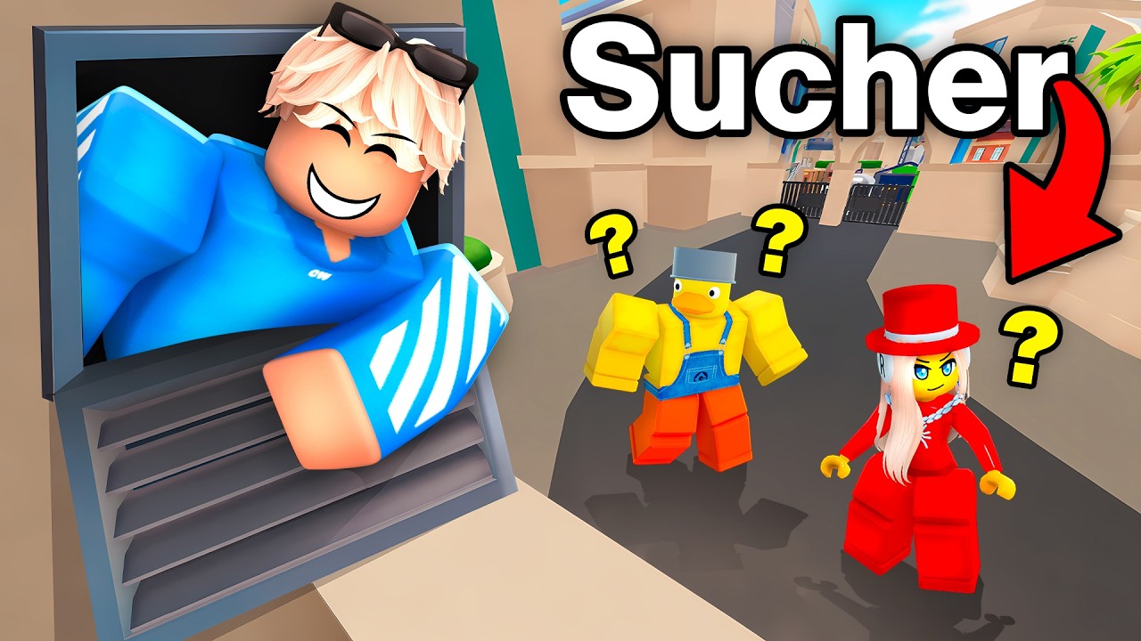 GEHEIMES VERSTECK Benutzen um zu Cheaten In Rivals Hide & Seek!
