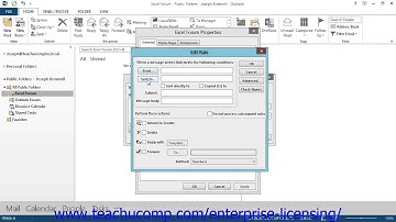 Microsoft Office Outlook Public Folders 10.3 Employee Group Training
