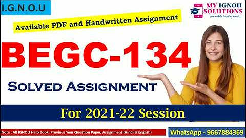 BEGC 134 Solved Assignment 2021-22 | Reading the Novel | IGNOU Solved Assignment