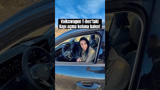 Yeni Volkswagen T-Roctaki Kapı Açma Koluna Bakın
