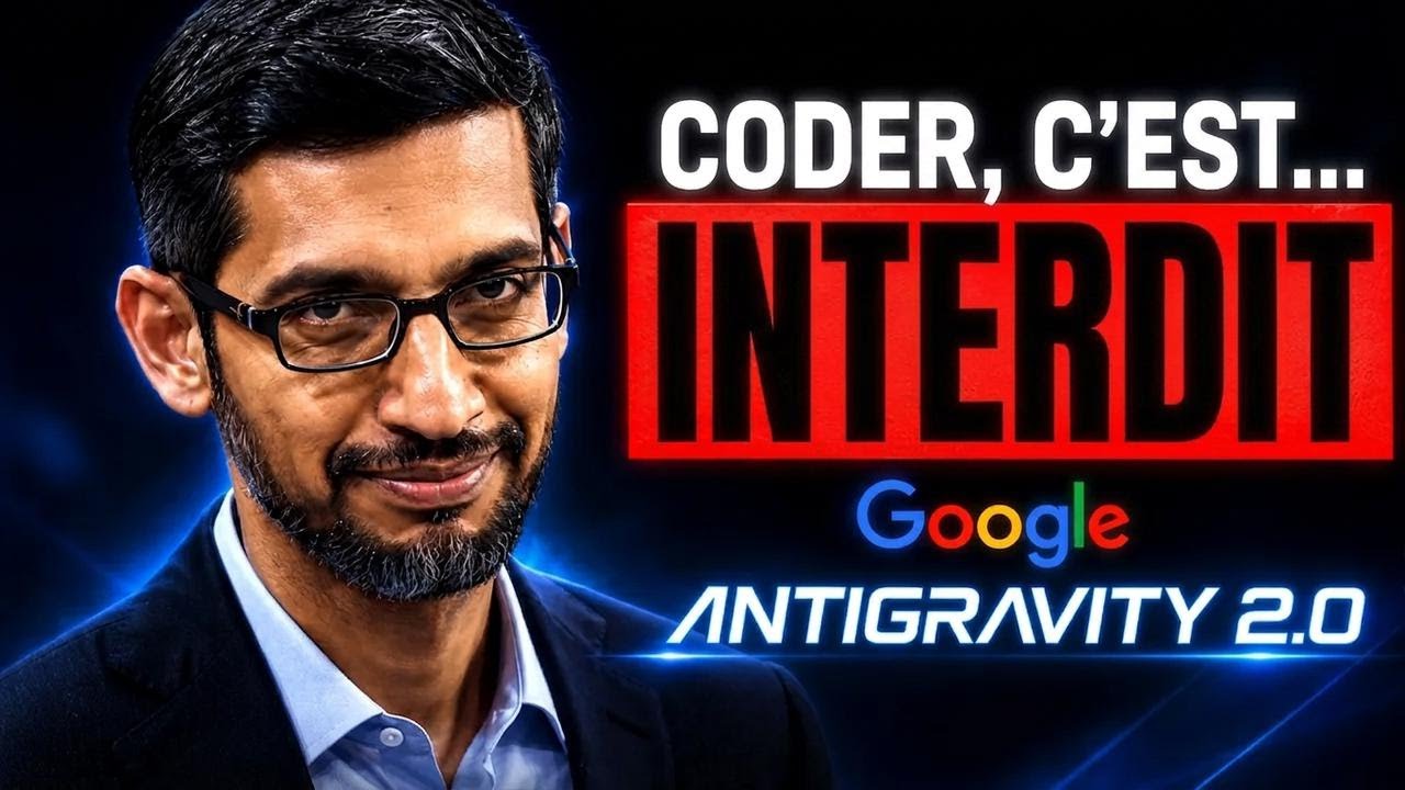Google interdit de coder dans sa plus grosse attaque contre les devs : AntiGravity 2.0