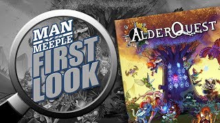 Alder Quest First Look by Man vs Meeple (Rock Manor Games)