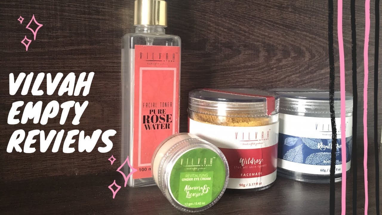 vilvah pure rose water toner