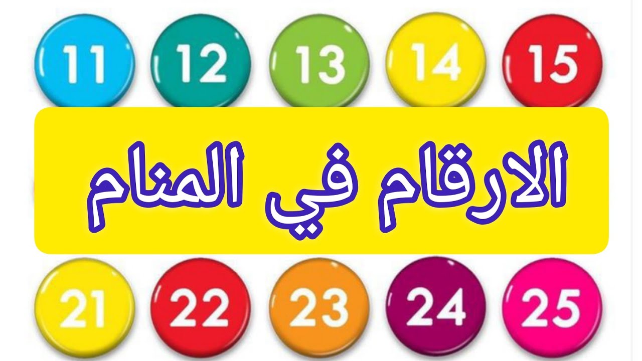 تفسير رؤية الارقام في المنام/معاني الارقام في الحلم