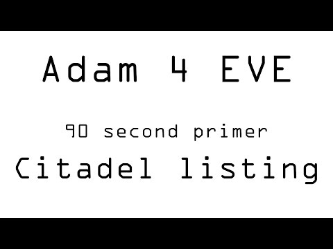 A4E 90s primer - Citadel listing for EVE Online