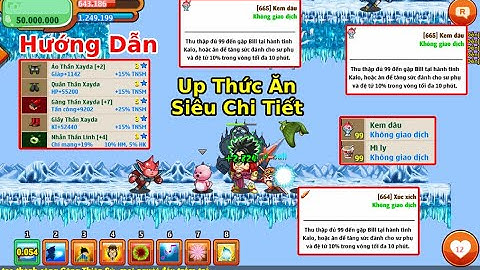 Ngọc Rồng Online | Hướng Dẫn Up Thức Ăn Siêu Chi Tiết Để Mua Đồ Huỷ Diệt Cho Siêu Phẩm Xayda NRO