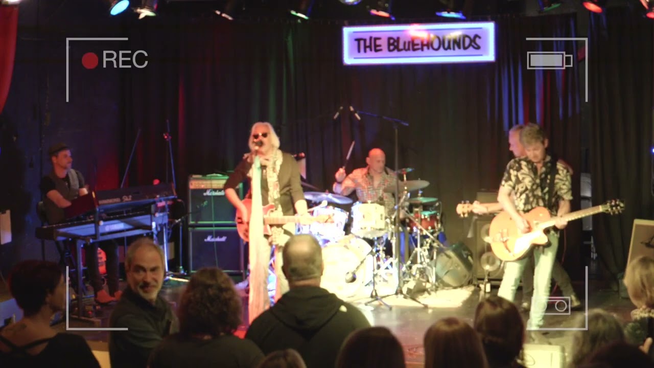 Konzertfilm "The Bluehounds" live in der Alten Molkerei Allendorf. 9. April 2022