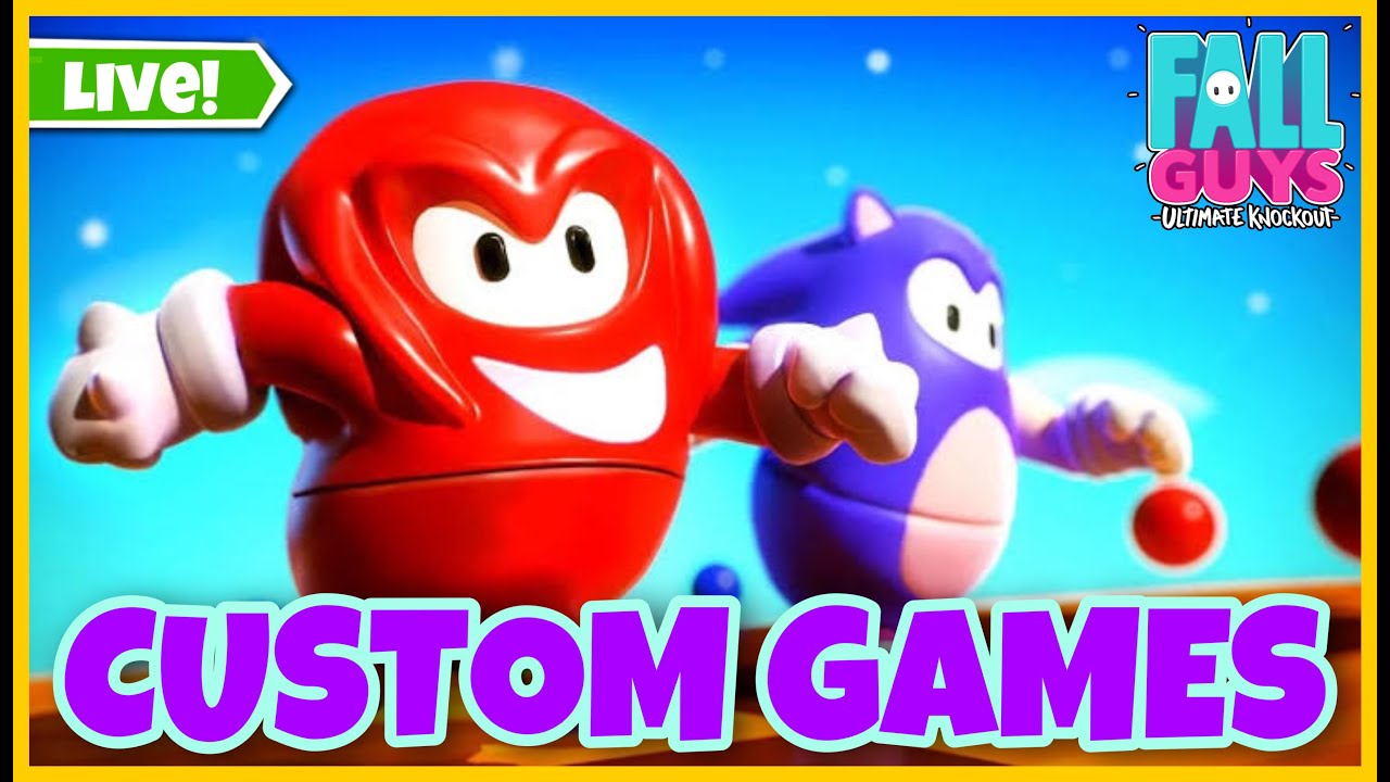 FALL GUYS CUSTOM GAMES LIVE | SS1 COMING SOON | NEW CONTENT UPDATE | NEW MODES AND SHOW LIVE