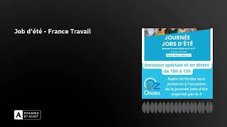 Job d'été - France Travail