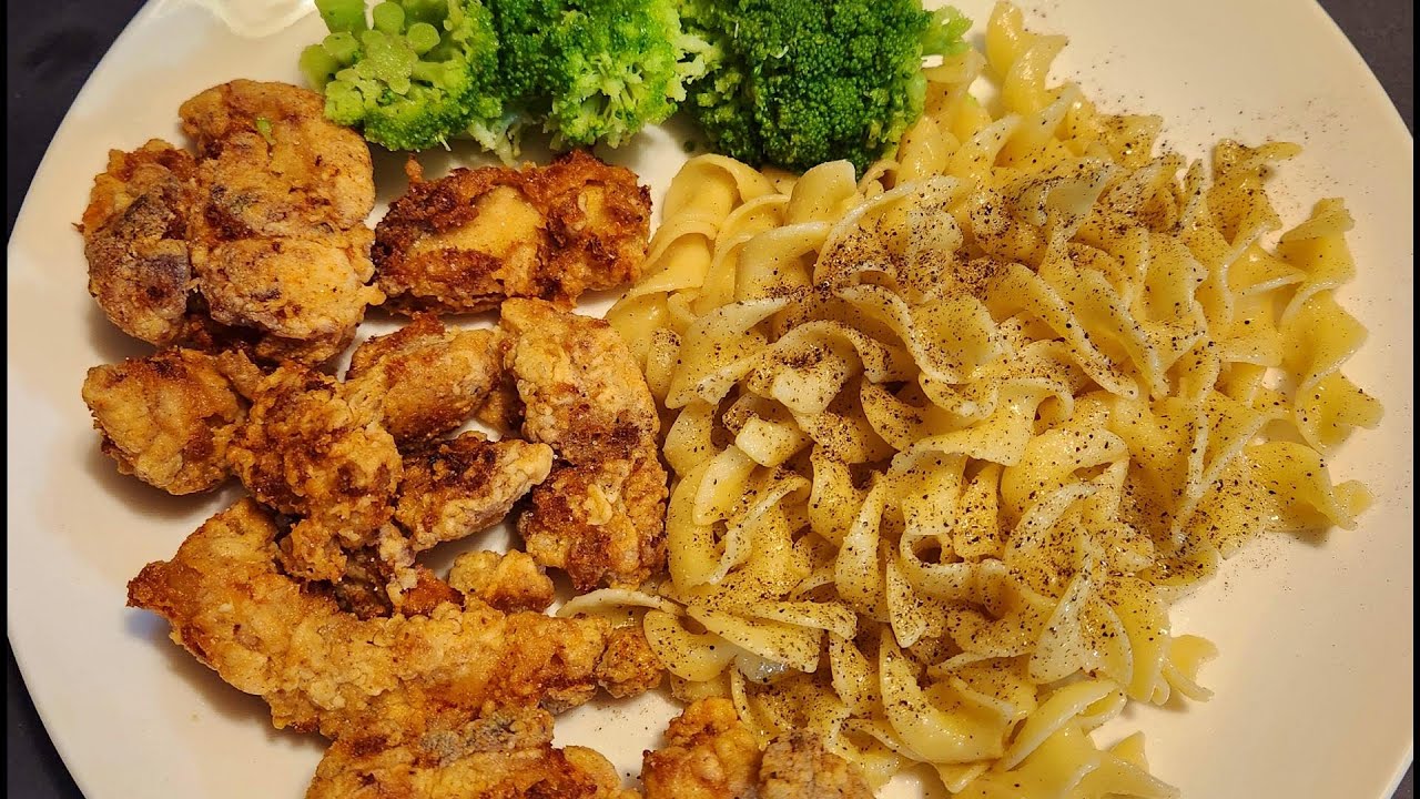 Хрустящие домашние куриные полоски на ужин