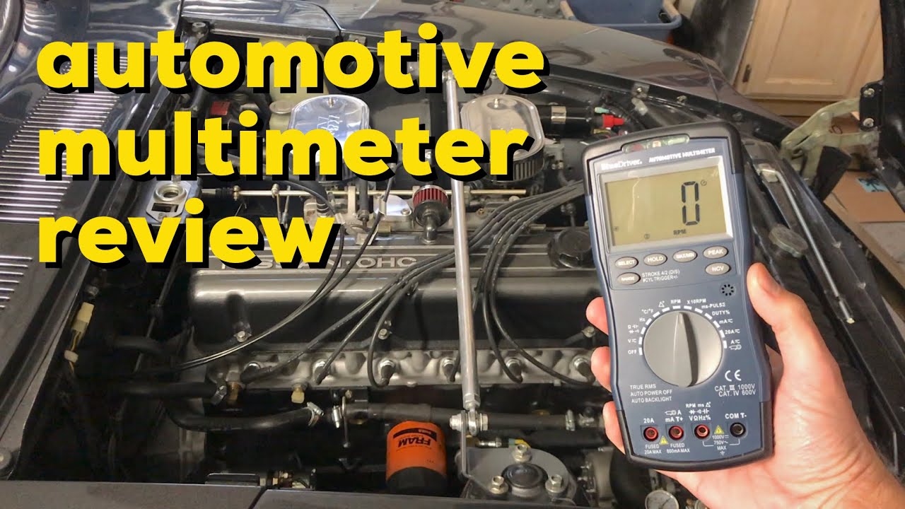 BlueDriver Automotive Multimeter unboxing and review YouTube