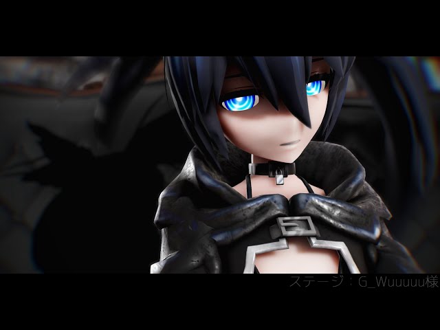 MMD】ブラック☆ロックシューターでMONSTER - YouTube