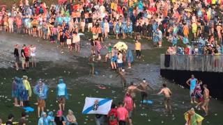 Tomorrowland 2014 - Sunday July 20 / 11 - mudslide contest