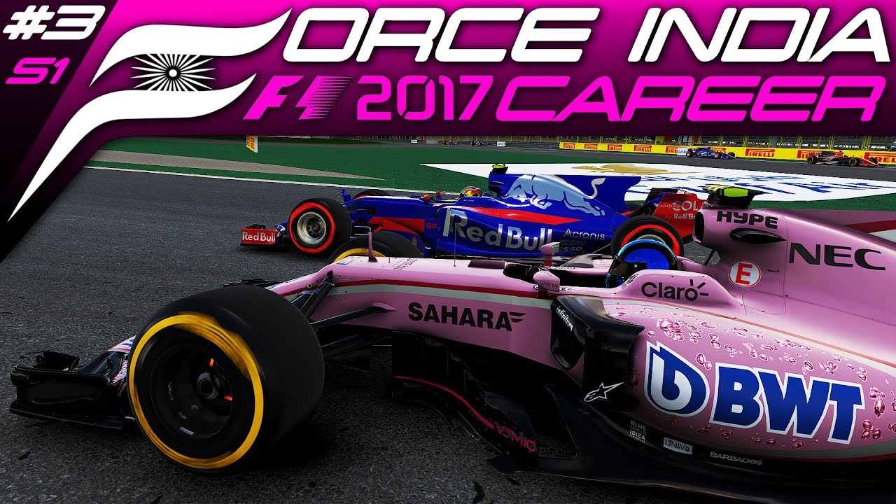 F1 17 Career Mode 3 Engine Gearbox Struggles Bahrain Youtube