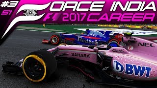 F1 2017 CAREER MODE #3 | ENGINE &amp; GEARBOX STRUGGLES! | Bahrain