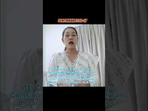 Kan Dungkum Happy Mother'day ih Ka siar mi Bible Ca Thianghlim thawn a Thar in thazawng Kan lak Tlan