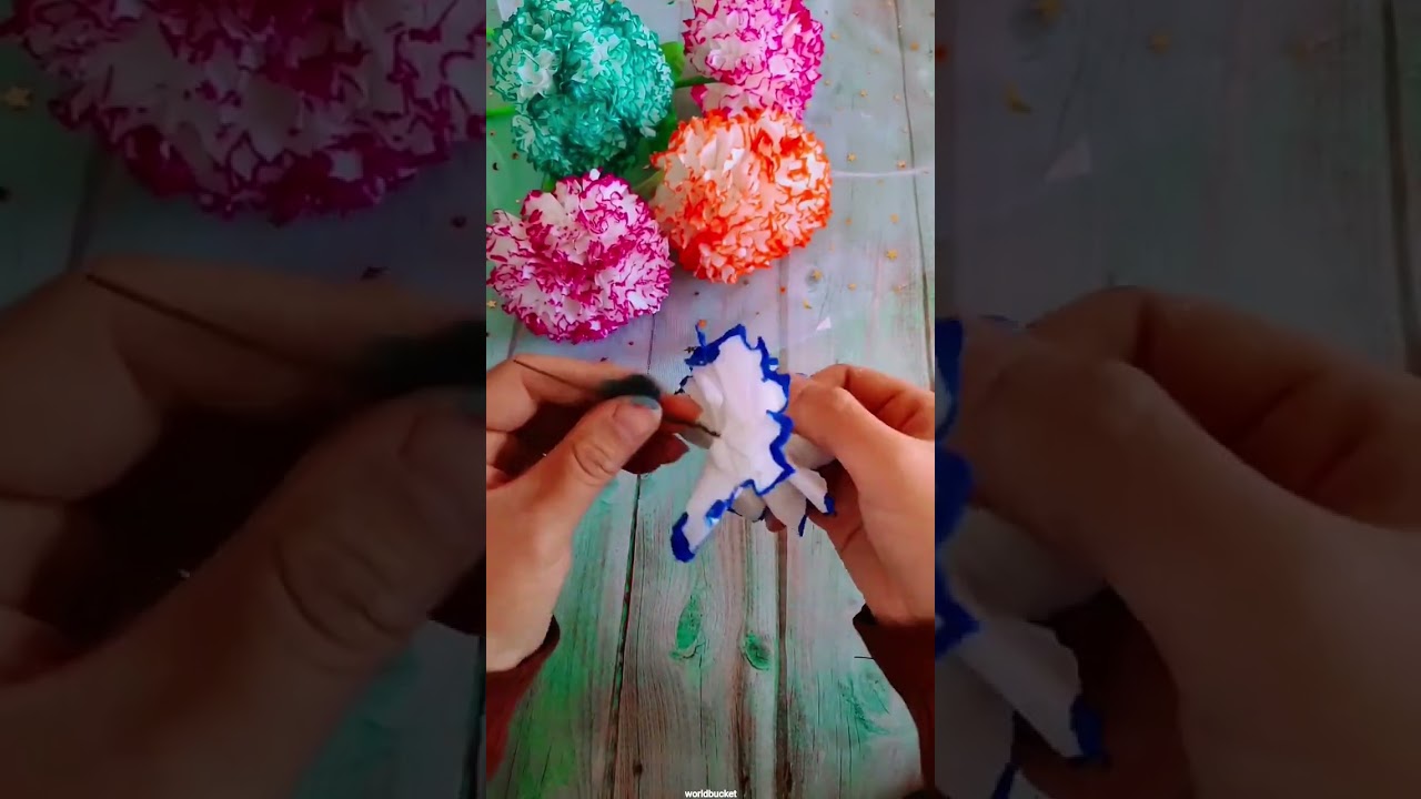 Beautiful Paper Flowers for Decoration | Art & Craft for Kids