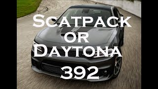 Comparison of the 2017 Charger Scatpack vs. Daytona 392