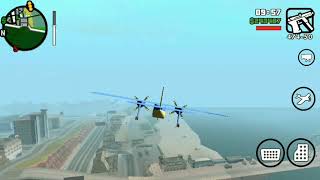 GTA san Andreas in Android: Beagle plane screenshot 5