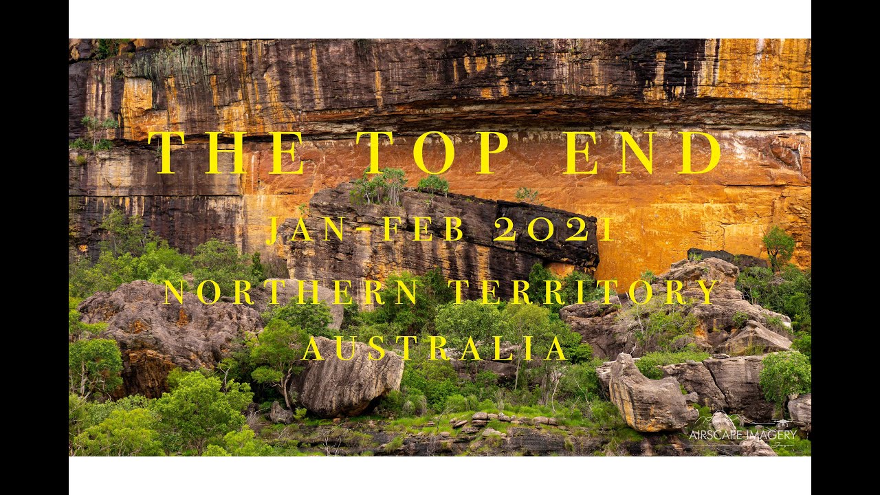 The Top End by drone, Northern Territory, Australia.