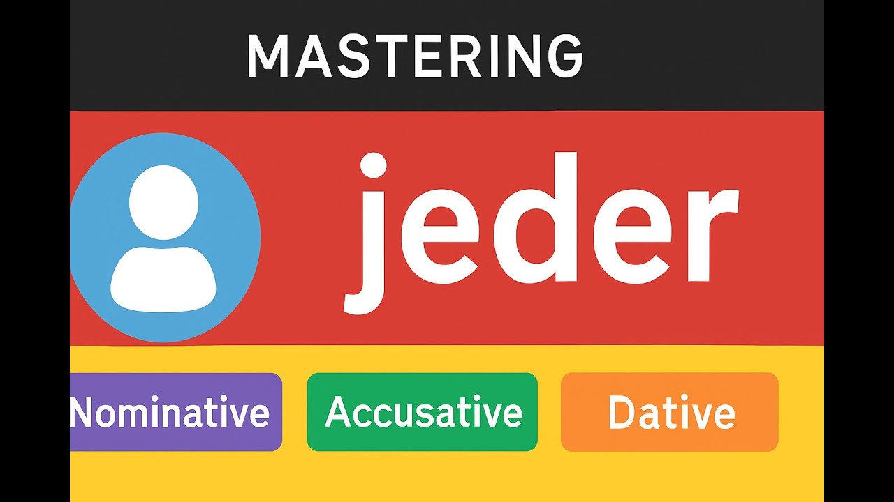Mastering jeder in German – Easy Guide for Beginners