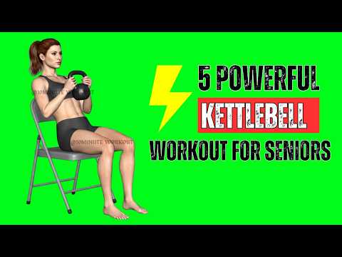 5 Powerful Seated Kettlebell Exercises for Seniors