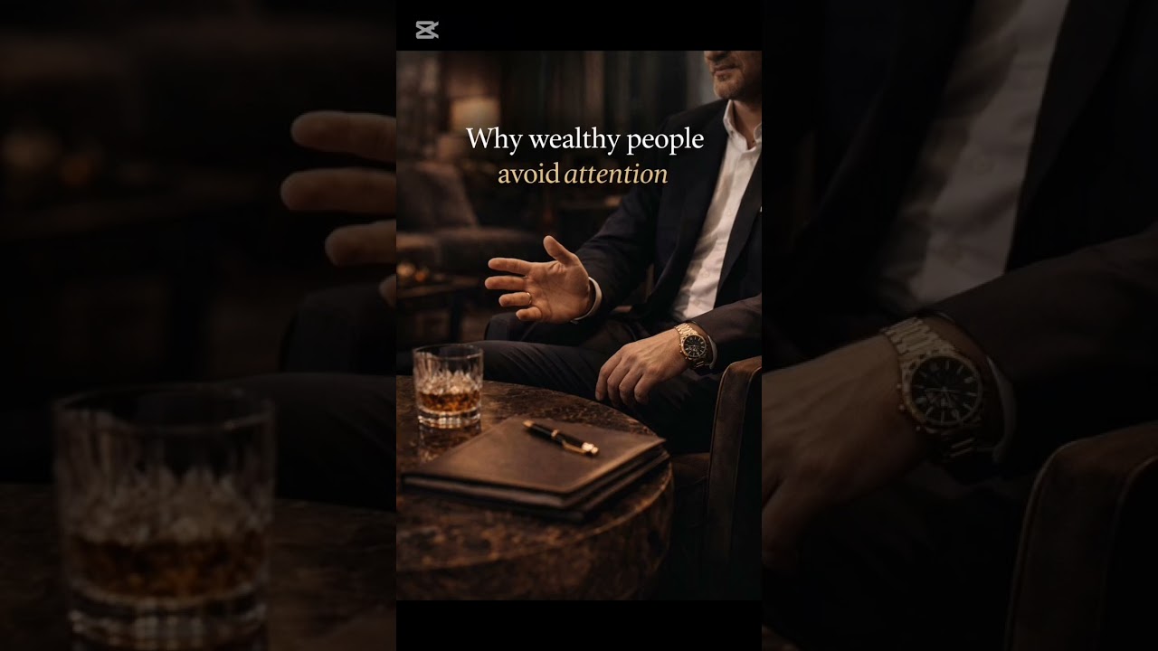 why wealthy people avoid attention 