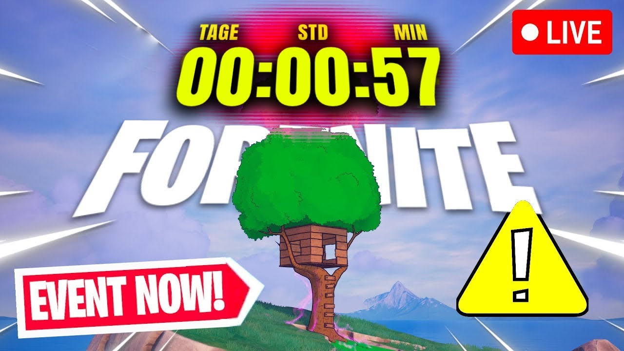 ES BEGINNT 😍  Fortnite Live Event JETZT für Neue Simpson Season | Livestream