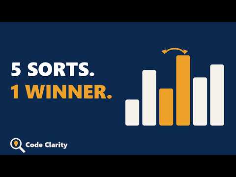 Watch 5 Sorting Algorithms Race | Bubble vs Merge vs Quick Sort