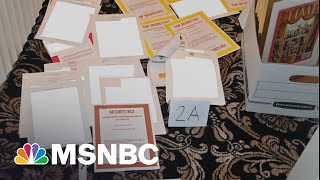 Ex-Chief Of DOJ Counterintelligence Section Analyzes Photo Of Mar-a-Lago Docs