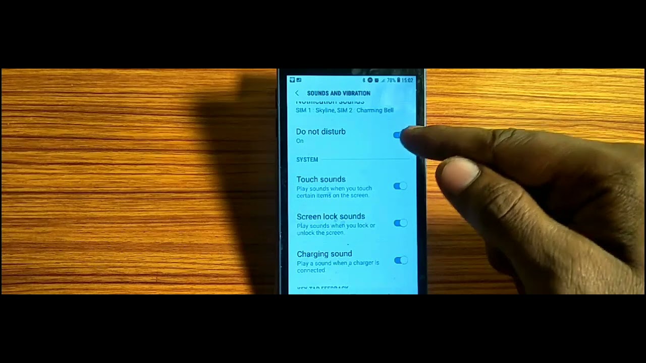 how to turn on off do not disturb mode,do not disturb mode on off kaise