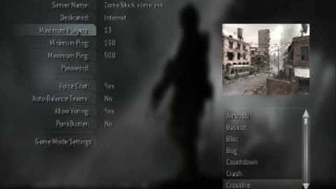 How to Create your own call of duty 4 server