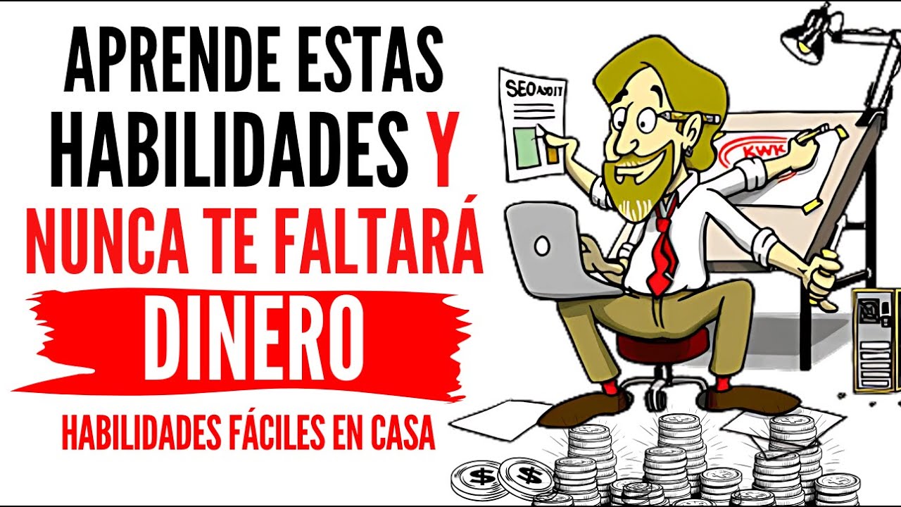 12 Habilidades FÁCILES para Aprender en CASA y GANAR DINERO - YouTube