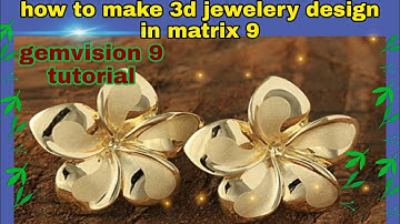 how to make 3d gemvision jewellery design matrix 9 locket tutorial/How to make 3D tutorial matrix9.0