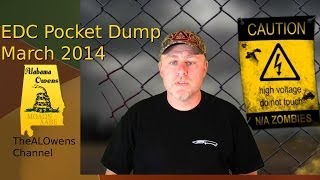 EDC Pocket Dump 2014 - How Much Stuff So You Carry