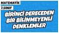 Denklemlerin Bilinmeyenler İçin Çözümü ile ilgili video